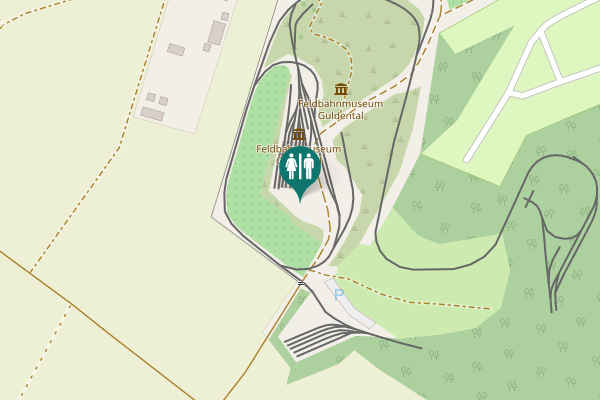 Map showing location of Lindelgrundbrücke 1 Toilet