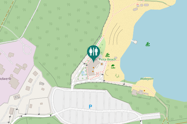 Map showing location of Aschaffenburger Straße 2 Toilet