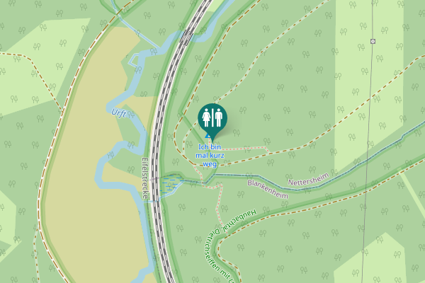 Map showing location of Nettersheim Toilet