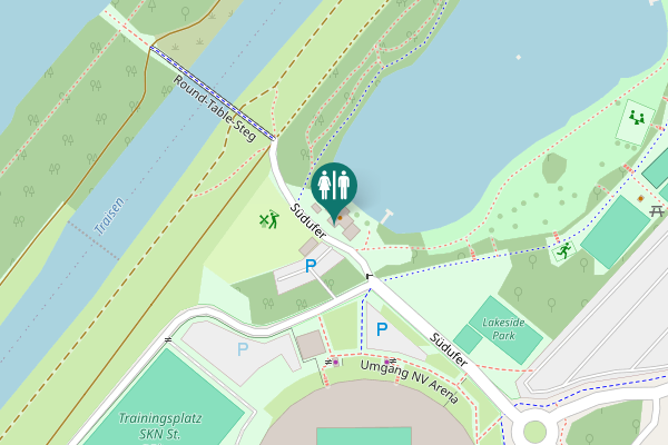 Map showing location of Südufer 1 Toilet