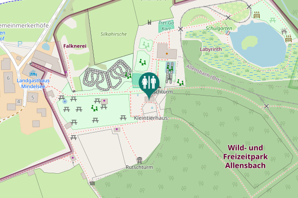 Map showing location of K 6168 Toilet