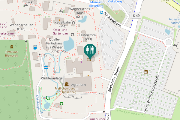 Map showing location of Ehestorfer Straße Toilet