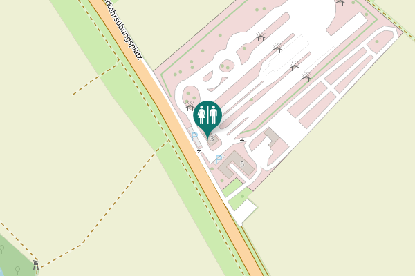 Map showing location of Zum Verkehrsübungsplatz 3 Toilet