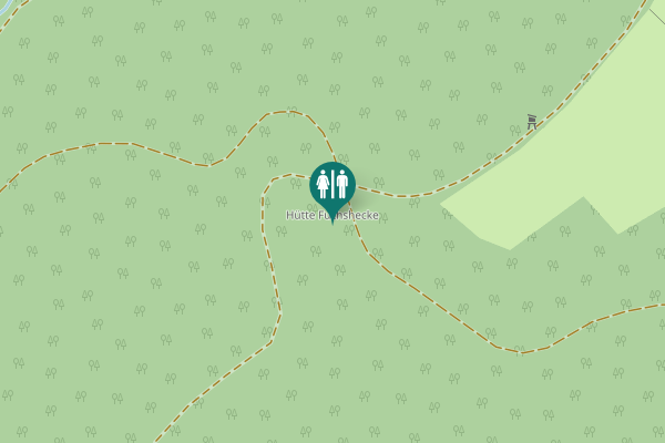 Map showing location of Pesch Toilet