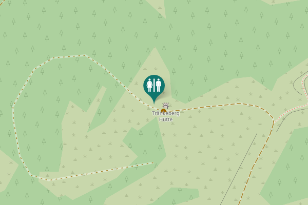 Map showing location of Huttalweg Toilet