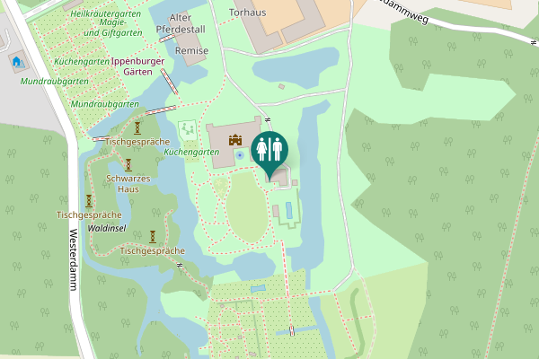 Map showing location of Schloßstraße 1 Toilet