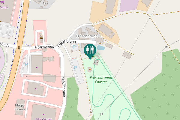 Map showing location of Fröschbrunn 3 Toilet