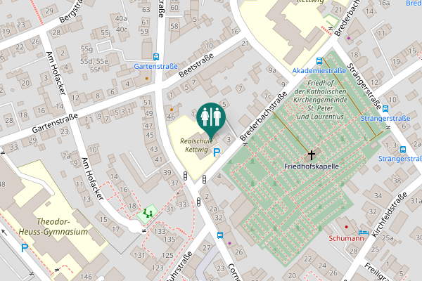 Map showing location of Brederbachstraße 1 Toilet