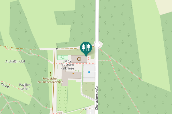 Map showing location of Venner Straße 69 Toilet