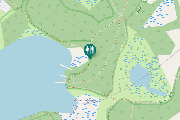 Map showing location of 2 Toilet