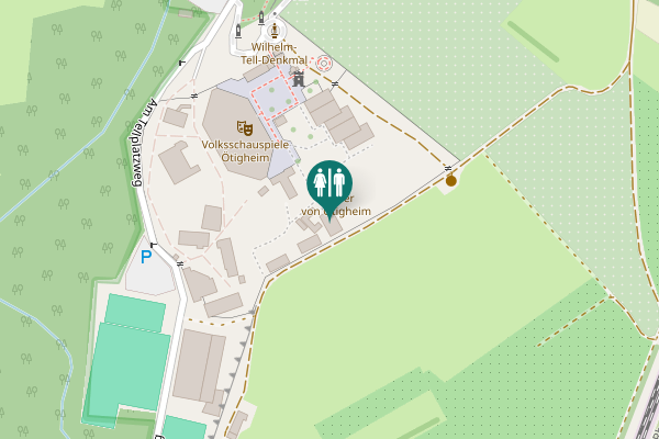 Map showing location of Oberer Tellplatzweg 3 Toilet