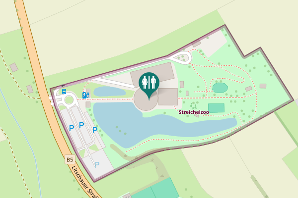 Map showing location of Litschauer Straße 18 Toilet