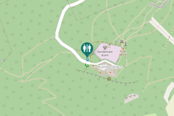 Map showing location of Dorfkulm Toilet