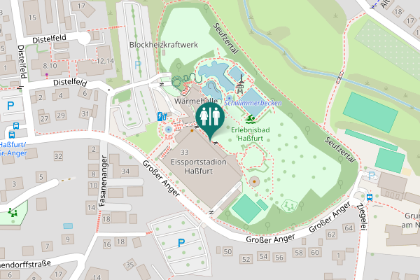 Map showing location of Großer Anger 31 Toilet