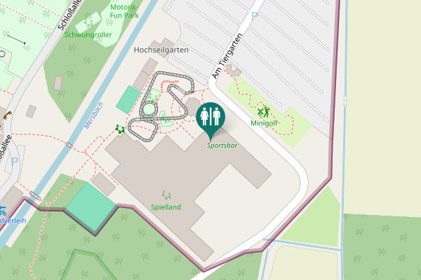 Map showing location of Dankern 1 Toilet