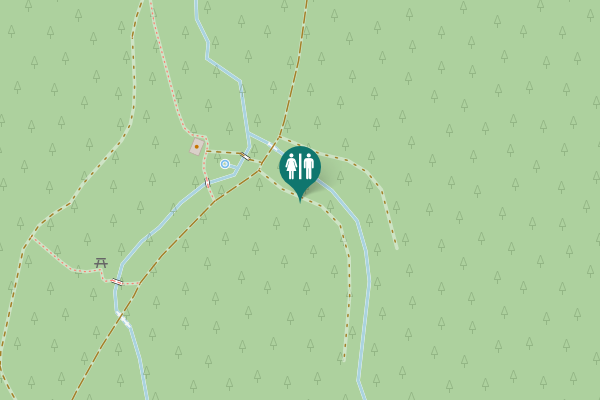 Map showing location of Bärnau Toilet