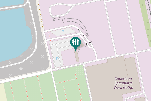 Map showing location of Gotha Toilet