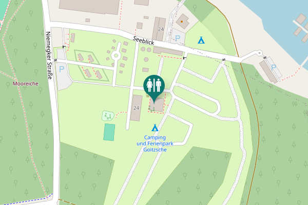 Map showing location of Niemegker Straße 24 Toilet