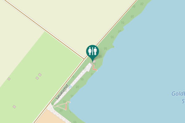 Map showing location of Salvatorhof Toilet