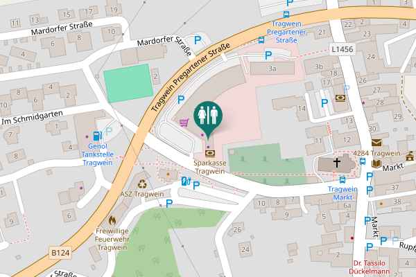 Map showing location of Pregartener Straße 1 Toilet