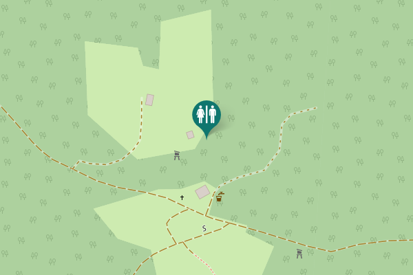 Map showing location of Königsweg Toilet