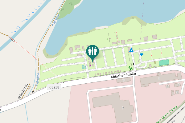 Map showing location of Ablacher Straße 4 Toilet