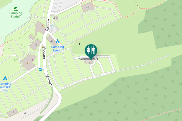 Map showing location of 42 Toilet