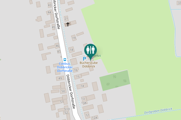 Map showing location of Döbbricker Dorfstraße 17a Toilet