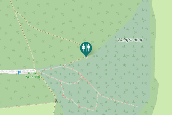 Map showing location of Werner Ingebrand Allee Toilet