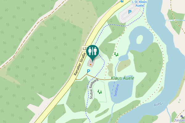 Map showing location of Falbeson 10 Toilet