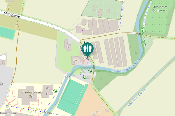Map showing location of Mühlgasse 48 Toilet