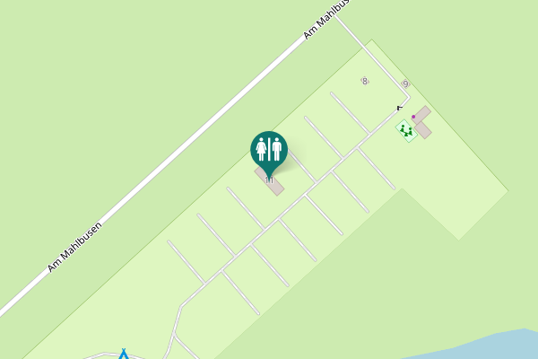 Map showing location of Am Mahlbusen 11 Toilet