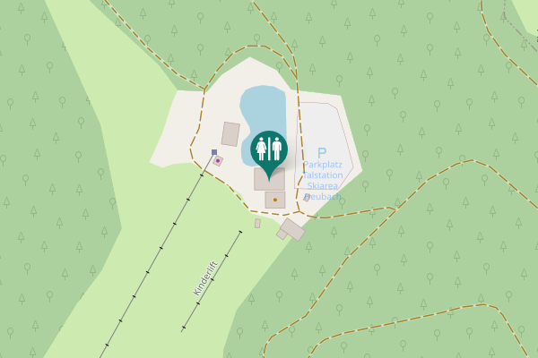 Map showing location of Heubach Toilet