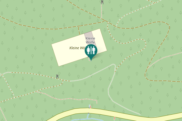 Map showing location of L 406 Toilet