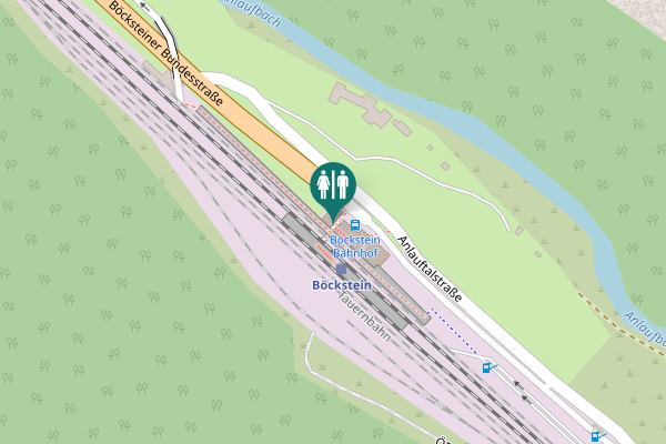 Map showing location of Böcksteiner Bundesstraße 126 Toilet