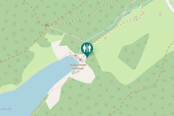 Map showing location of Klais Toilet