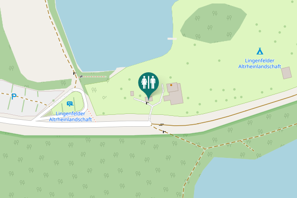 Map showing location of Im Erholungsgebiet 1 Toilet