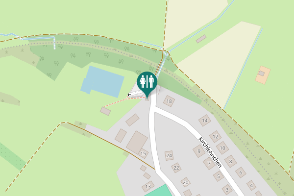 Map showing location of Riedteichstraße 15 Toilet