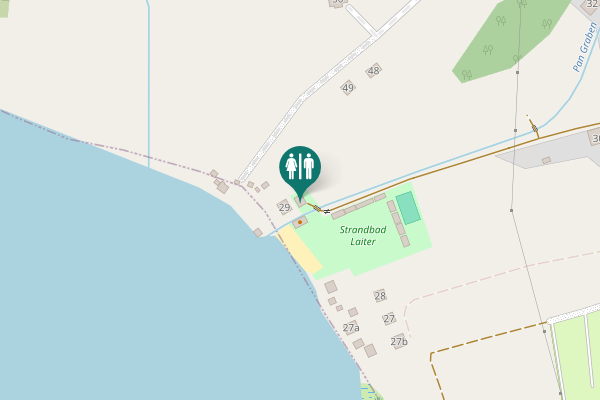 Map showing location of 29 Toilet