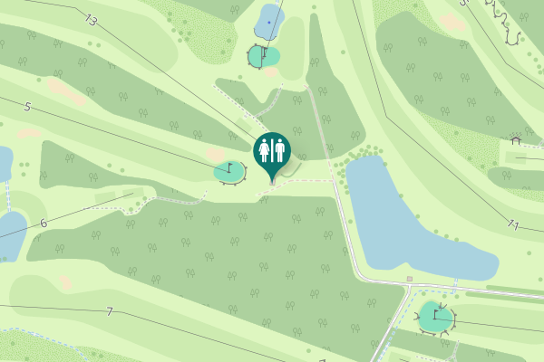 Map showing location of Gütersloher Straße 127 Toilet