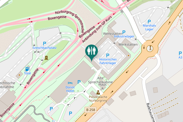 Map showing location of Box 56