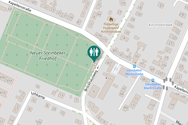 Map showing location of Brockhausweg 4 Toilet