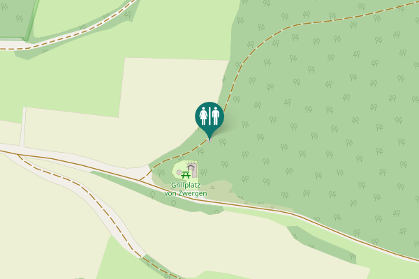 Map showing location of Zum Grillplatz Toilet