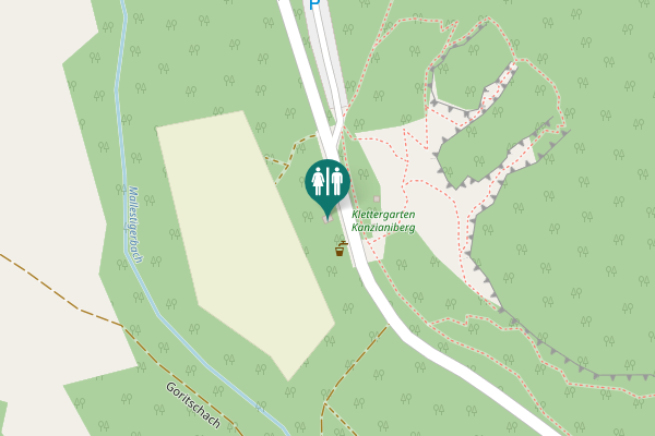 Map showing location of Altfinkensteiner Straße Toilet
