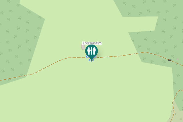 Map showing location of Admont Toilet
