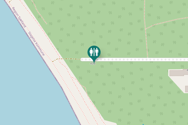 Map showing location of Drøsselbjergvej 40B Toilet