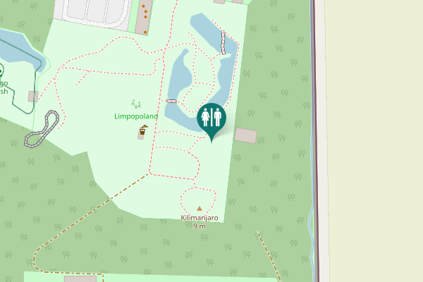 Map showing location of Knuthenborg Park 17 Toilet