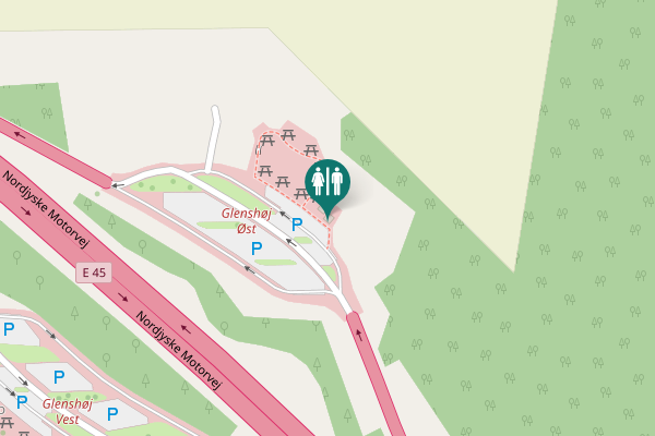 Map showing location of Randersvej 131E Toilet