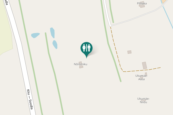 Map showing location of Kiiu — Soodla Toilet