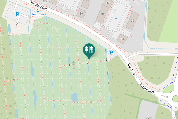 Map showing location of Ihaste põik 30 Toilet